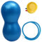BESPORTBLE 1set Palla Yoga Peanut PVC Spessa con Pompa Palla Fitness per Esercizio E Massaggio Adatta Tutte Le età Resistente E Pratica per Allenamento E Benessere