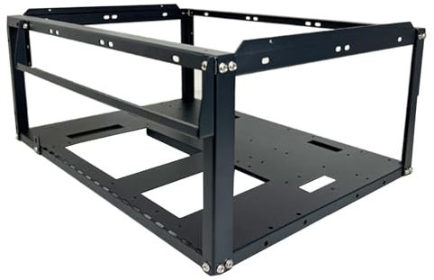 Boîtier de la tour d'ordinateur : tour de jeu élégante, châssis compact en PC | Cadre efficace de circulation de l'air, armoire de bureau noire, boîtier de shell ATX, armoire de configuration