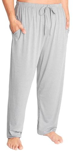 Get Trend Pyjama Pants for Men & Teens M-3XL, Soft Stretchable Lounge Pants Trousers, Breathable PJ Bottoms, Gifts for Him