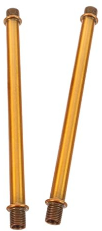 Gadpiparty 2pcs Wall Lamp Connecting Pipe Threaded Rod Extension for Pendant Light Fixture Straight Pipe Easy Install