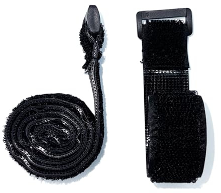 Vihir Correa de Velcro para pedal de cochecito, patinete carro bebe | accesorios específicos, fácil de reemplazar, paquete de 2