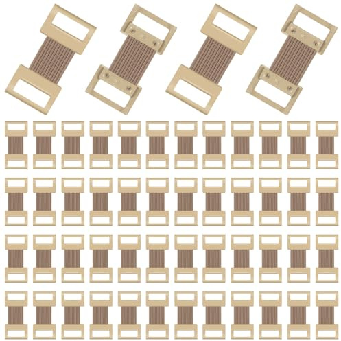 NUOBESTY 50 Stück Elastische Verbandsklammern Aus Aluminium Für Mullbinden Stretch Clips Zur Fixierung Elastischer Und Erster Hilfe Einsatz
