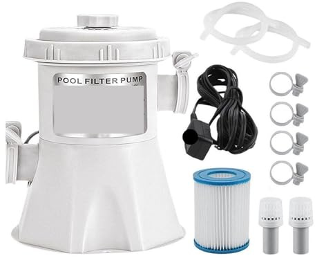 Generisch 300 Gallonen Schwimmbadfilterpumpe Planschbecken Reiniger Plug Wassersysteme Filterpumpen