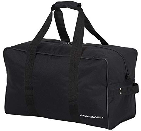 Winnwell Hockey Tragetasche, Schwarz, Schwarz, Jugendliche