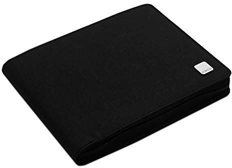 erofa 20 Fächer KACO Füllfederhalter Etui Schwarz, Wasserdichter Canvas Stifthalter Display Pouch Tasche