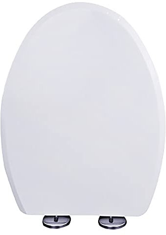 GETZ WC Sitz Family, Toilettendeckel mit Magnetisch zu Befestigenden Kindersitz, Absenkautomatik, Verstellbares Scharnier, Toilettendeckel mit Quick-Release-Funktion, Klodeckel in U/V-Form