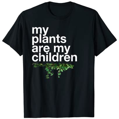 Plant Mom Dad Funny Houseplants House Decor Interior Designs T-Shirt