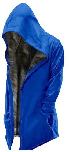Rosennie Jagdbekleidung Herren Leichte Regenjacke Herren Softshell Jacke Herren Winterjacke Herren Parka Einfarbiges Oversized Gothic Mantel Mit Reißverschluss Warme Gefütterte Jacke Lang (Lila, Xxl)