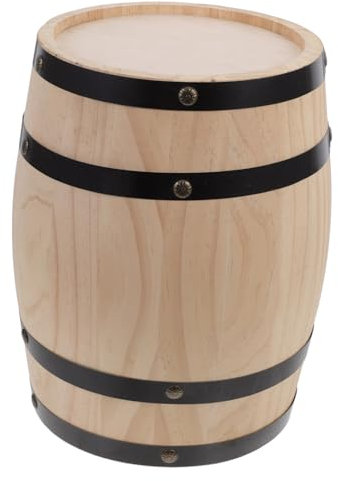 ABOOFAN Miniatur-Wein Aus Holz Handgefertigt für Die Bar-Dekoration Aromatisches Vielseitiges Bier Elegantes Bar-Accessoire für Dekorative Highlights