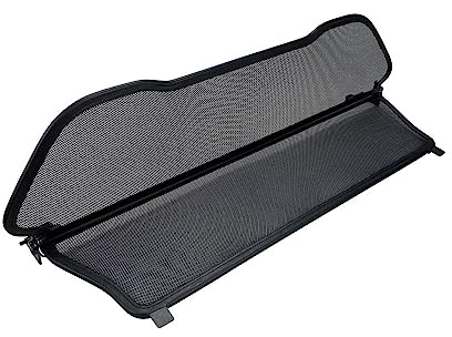 Aperta Windschott passend für Porsche 911 (2004-2011) 997 - Ohne Bohren - 100% Passgenau OEM Qualität Schwarz Windstop Windabweiser
