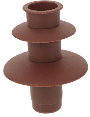 Zerodeko Electric Chocolate Fountain Spiral Shaft Replacement for Fondue Machine Uniform Chocolate Flow Stylish Spiral Rod