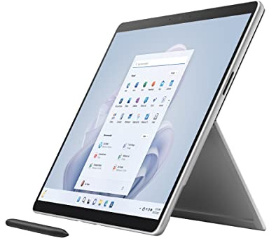 Microsoft MS Surface Pro 9 i7-512-16-W11P-sr Commercial - Platinum (Reconditionné)