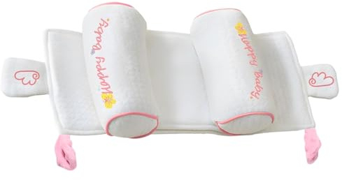 Ounfhtrttk Almohada de Soporte para Cabeza y Cuello Suave Hipoalergénica, de Algodón, Transpirable, Moldeable y Lavable A Máquina.