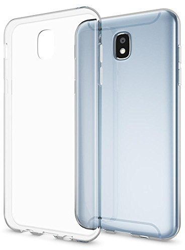 NALIA Transparente Silikonhülle für Samsung Galaxy J5 (2017) - Anti-Gelb & rutschfest - Glaze (Handyhülle Kristallklar, Schlank & Stoßfest) - Marke aus Berlin