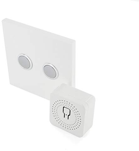 DiO Connected Home Kit éclairage avec Module éclairage et Interrupteur sans Fil Blanc 2 Touches