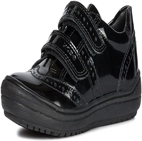 Geox Girls J Hadriel G Shoes, Black, 5 UK