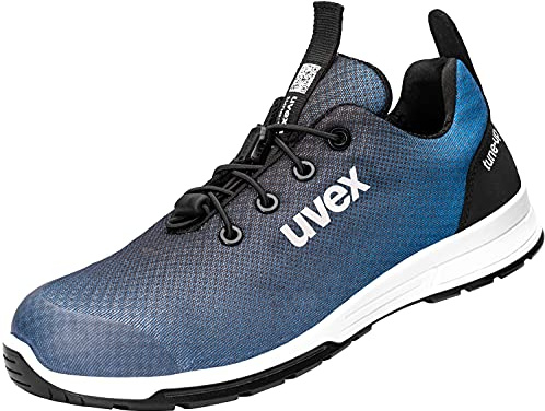Uvex Scarpa da Lavoro Leggera di Sicurezza 1 Tune-up - S1 P SRC ESD - Blu - 38