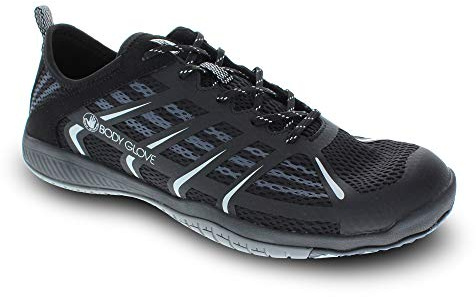 Body Glove Mens Dynamo Rapid 2.0 Hydro Sport Water Shoes - Black/Charcoal for Hiking, Beach, Outdoor, Swimming & Rafting