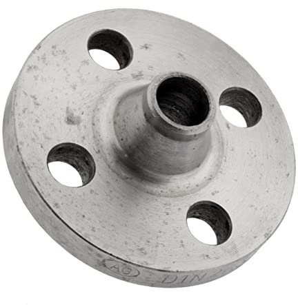 Vorschweißflansch DN25/PN16, DIN 2633, 33,7 mm Rohranschluss, Stahl schwarz