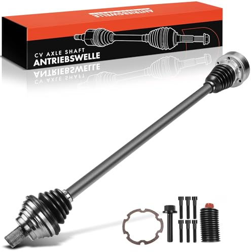 Frankberg Antriebswelle Achswelle ohne ABS-Ring Vorne Rechts Kompatibel mit Golf VII 5G1 BE1 BE2 BQ1 A3 8V1 8VK Leon 5F1 Oct.avia III 5E3 NL3 NR3 Pas.sat 362 Replace# 1K0407272BJ