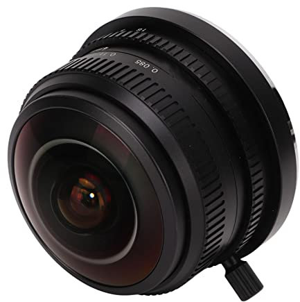ASHATA 4 Mm F2,8 Ultraweitwinkel Fisheye Objektiv für FX Mount für X H1 X T3 X T4 X T20 X T10 X T2 X T200 X Pro2 X T1 X T100 X E1 X30 X M1 X S10