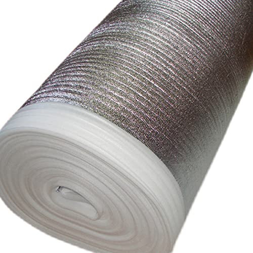 HARICSET Trittschalldämmung Dämmunterlage 2 mm Dick für Vinyl Stark Natürliche Dämmunterlage Rollenkork für Parkett und Laminat(Size:1 * 40m)