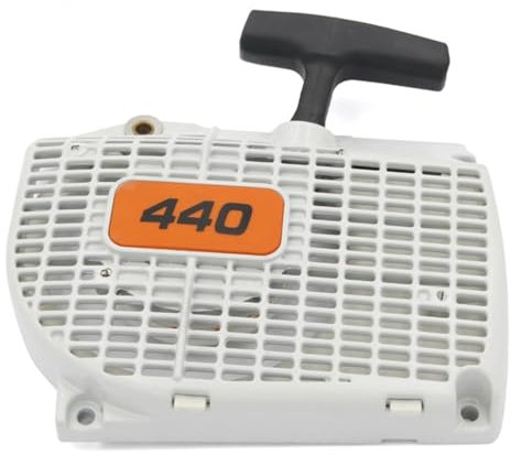 UNARAY LUSQI Rewind Olio Motosega Autoavvolgente Adatto for Parti del Motore Stihl MS440 MS460 044 046 Motore a Benzina Avviamento Parte di Riparazione