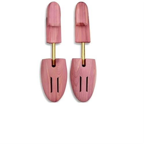 LYHYDMA Shoe expander Solid Wood Shoe Support Sequoia Shoes Expander Removal And Adjustable Cedar Shoe Support For leather shoes, sports shoes, boots(S size EU (37-38))