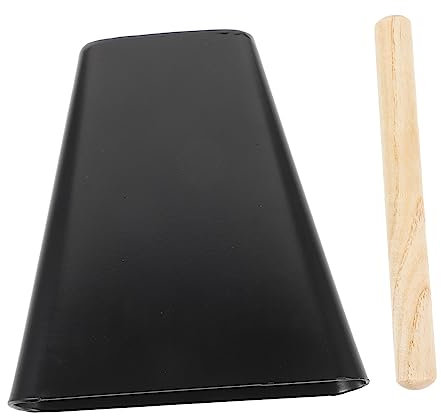 GOOHOCHY Cencerro De Madera para Instrumento De Percusión Bordes Suaves Adecuado para Regalos Educativos y Eventos Deportivos