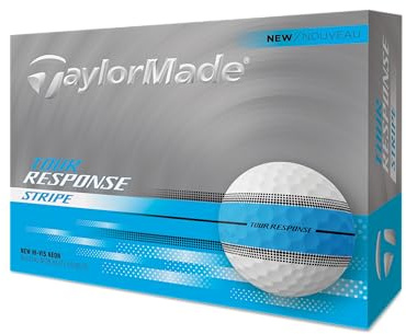 TaylorMade New Tour Response Stripe 25, golfbollar (blå)