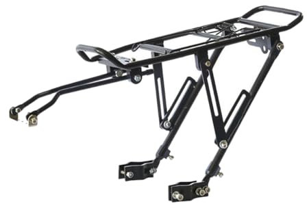 MOBUTOFU Multi- Gepäckträger Für Mountainbikes Abnehmbarer Verschleißfester Fahrradträger Mit Hoher Tragfähigkeit Für Praktischen Transport