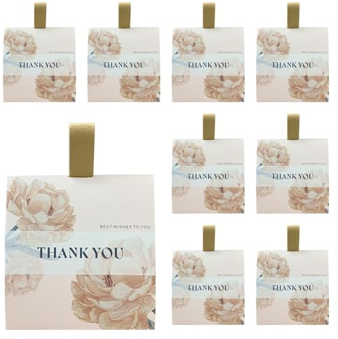 ONEBO 20 Stück Gastgeschenk mit Lederkrawatten, Süßigkeiten Schachtel, Gastgeschenke Schachtel Hochzeit, für Hochzeit Gastgeschenk Geburtstag Kommunion Geschenkverpackung Konfirmation (Rosa)