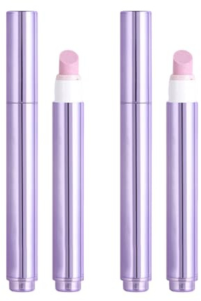 2-in-1 Nagelhautölstift, 2 Pack Nagelhautschieber-Ölstift für Nägel mit Keramikspitze, Nagelhautentferner-Stifte für Nagelhäutchen, Pflege zur Reparatur trockener und beschädigter Nägel, Polieren