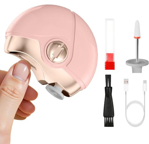 Automatischer Nagelknipser – Elektrischer Nagelknipser mit automatischem Polieren – multifunktionaler Nagelschleifer und -schneider – für Kinder, Erwachsene, ältere Babys, Frauen, Pflegekräfte und