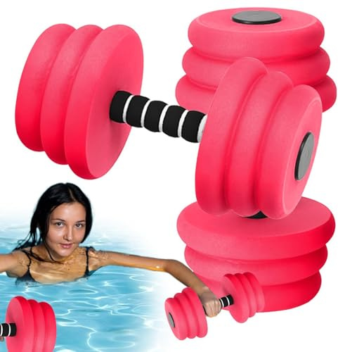 per aerobica in acqua, manubri per aerobica per piscina, galleggianti in acqua, per fitness, sport, casa, spa, palestra, nuoto e allenamento