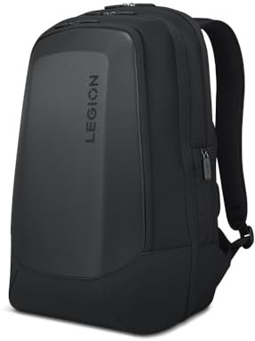 LENOVO Legion - Zaino corazzato II per laptop da 17 pollici, impermeabile, colore: Nero