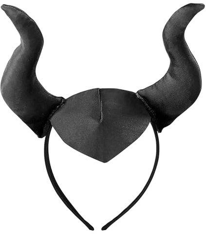 W WIDMANN MILANO Party Fashion 00310 - Haarreif Malefizia, Schwarz, Hut, Kopfschmuck, Accessoire, Karneval, Mottoparty, Halloween