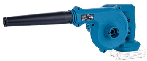 KATSU FIT-BAT 21V Cordless Blower Portable Dust Leaf Blower for Home Garden Lawn Care Blowing Vacuuming Leaves, Car Corner Dust Clearing, No Battery and Charger (Budget)