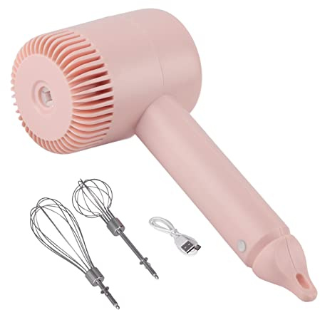 TOPINCN Mezclador de Mano Batidor de Pastel Eléctrico Batidor de Cocina Portátil Batidora de Host Inalámbrica Herramienta Batidor de Huevo de una Sola Cabeza Batidora de (【41822】 2 Palos