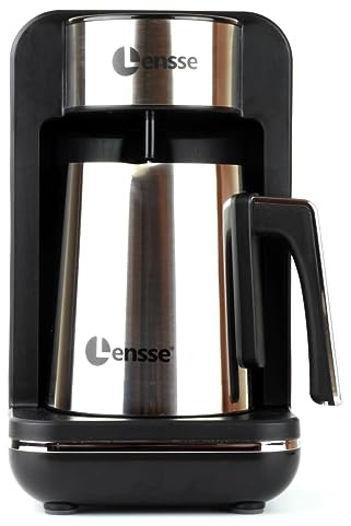 Lensse Turkish Coffee Maker - 1 to 4 Cup Brewing Capacity for Delicious Turkish & Greek Coffee