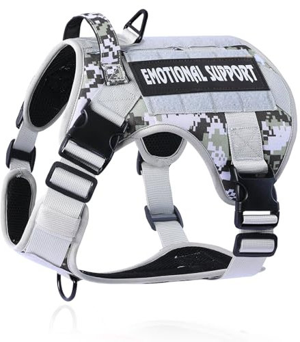 COMSLE Taktisches Anti-Zug-Hundegeschirr Klein Mittel Groß Hund