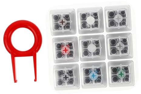 BESTonZON Tastenkappen-testtool Für Mechanische Tastaturen Mit Acrylbasis Testwerkzeug Zum Ausprobieren Von -tasten