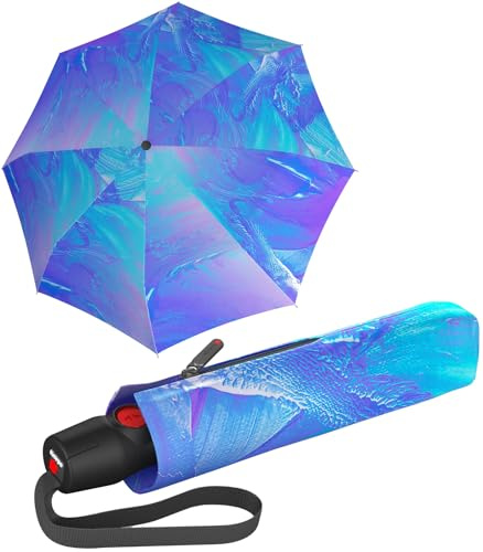 Knirps fickparaply T.200 Duomatic Art – ice, art ice, 97 cm, Fickparaply automatiskt