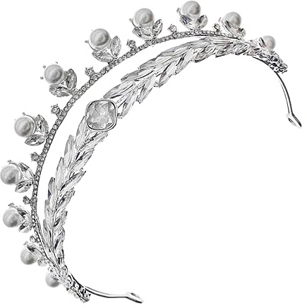 Healeved Tiaras de Gemas de Imitación para Novia Joyería de Cabello para Compromiso Adorno de Cabeza para Mujer Boda