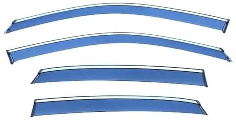 ARRPO Auto-Windabweiser, for VW, for Sprint MK7-A7 2019, Dach-Windabweiser, Seitenblenden, Wetterschutz, for Aufkleben, dekorativ, Autozubehör Windabweiser