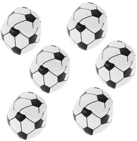 Hemobllo 6stücke Fußball Wurfsäckchen Spielzeug Cornhole-säckchen Für Outdoor-gartenspiele Sport Familienspiele Jonglier-säckchen Für Junge Mädchen