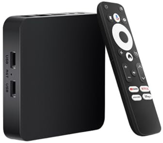 Streaming Box GD-2 4K HDR Smart Google TV Player | WiFi LAN USB | Supporta Netflix, YouTube, Disney+