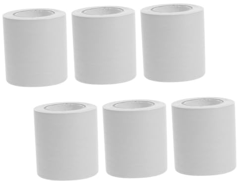 Pegatinas Autoadhesivas para Rodapié Flexible PVC Blanco 6 Rollos