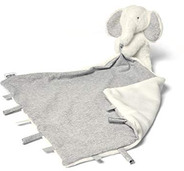 Mamas & Papas superweiches Kuscheltier „Welcome To The World“ mit Schnuffeltuch, Archie der Elefant