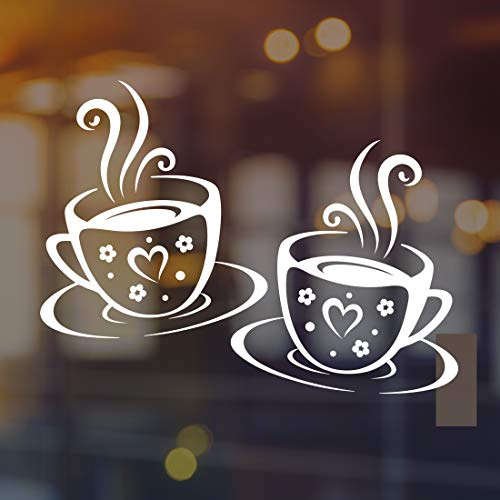 Tassenaufkleber, Wandkunst, Küche, Vinyl, Kaffee, Dekoration, Tasse, Schwarz, Fliesenaufkleber, Aufkleber, Zitat, Dekoration, Tee-Café, Zuhause, Liebe, Zimmer, Spiegel, Wohnzimmer, Schrank, Küche